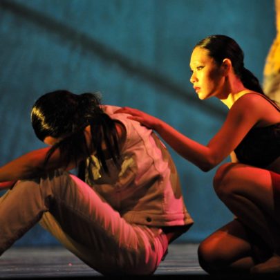 Going Home Star by Royal Winnipeg Ballet. Dancers: Liang Xing and Sophia Lee. Photo: Vince Pahkala