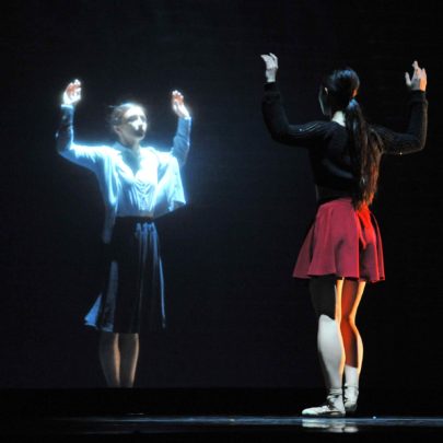 Going Home Star by Royal Winnipeg Ballet. Dancers Alanna McAdie and Sophia Lee. Photo: Vince Pahkala
