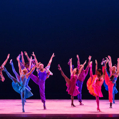Alvin Ailey® American Dance Theater in Billy Wilson's Winter in Lisbon. Photo: Teresa Wood