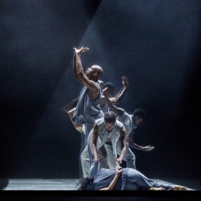 Alvin Ailey® American Dance Theater in Untitled America. Photo: Paul Kolnik