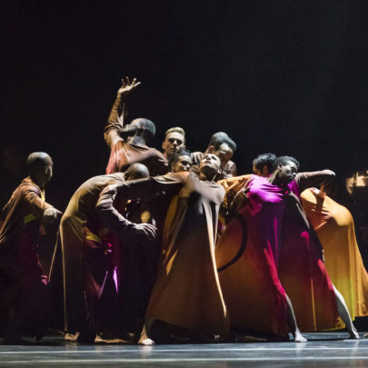 Alvin Ailey® American Dance Theater in Robert Battle's MASS. Photo: Paul Kolnik