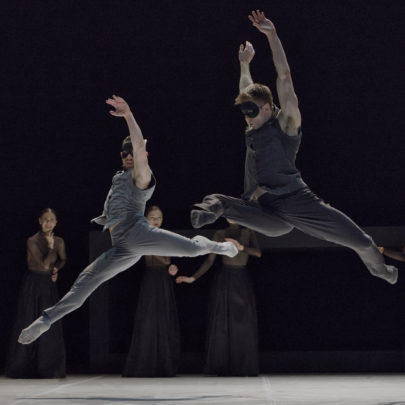 Romeo + Juliet by Ballet BC. Dancers: Patrick Kilbane, Scott Fowler. Photo: Michael Slobodian