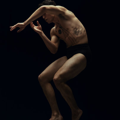 Ballet BC Dancer Rae Srivastava in Reveal + Tell. Photo: Marcus Eriksson