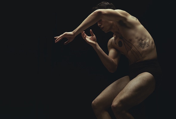 Ballet BC Dancer Rae Srivastava in Reveal + Tell. Photo: Marcus Eriksson.