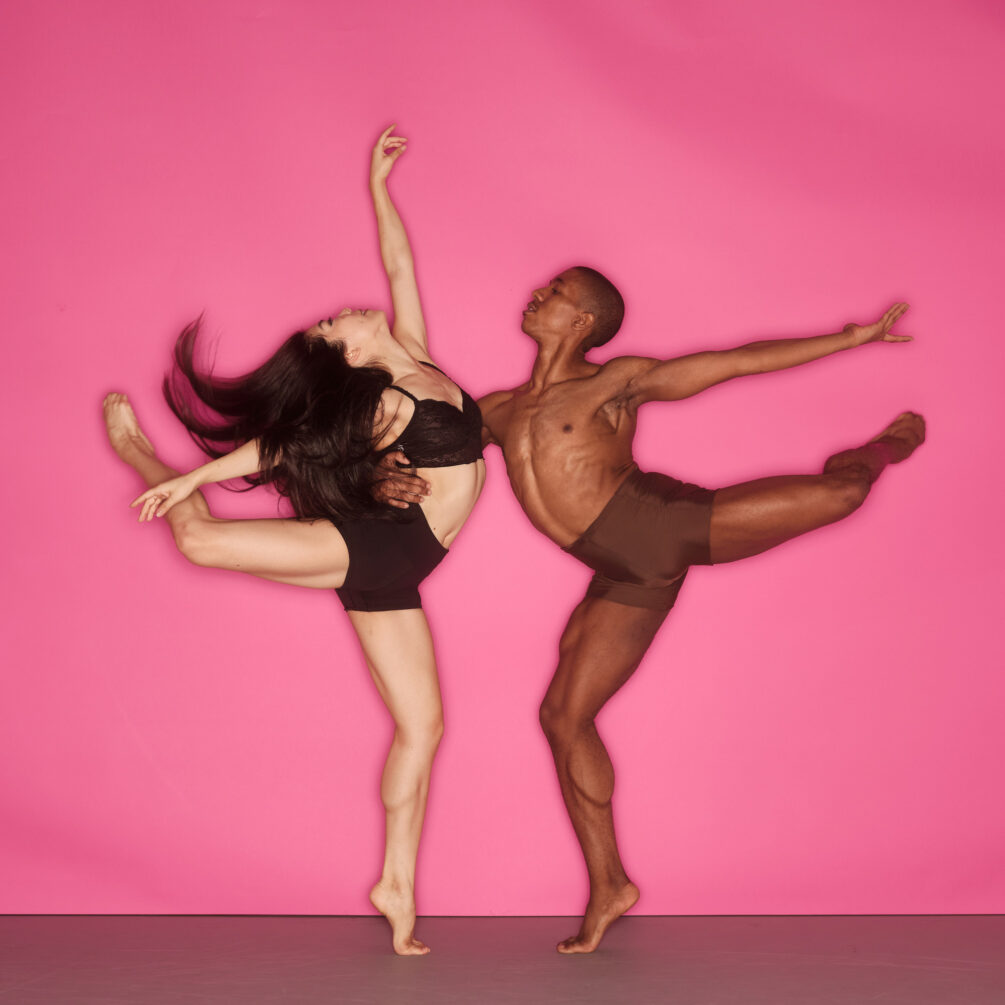 BalletX dancers Andrea Yorita and Shawn Cusseaux. Photo: Gabriel Bienczycki