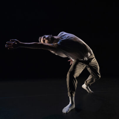 Bygones by Out Innerspace Dance Theatre. Dancer: David Harvey. Photo: David Raymond