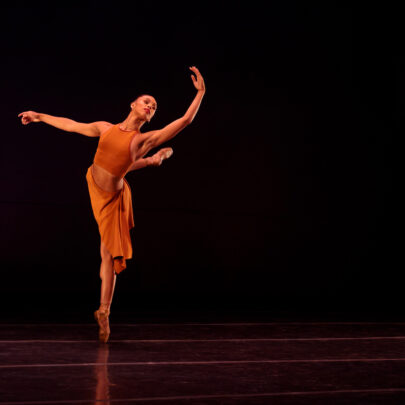 Higher Ground by Dance Theatre of Harlem. Dancer: Amanda Smith. Photo: Theik Smith
