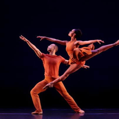 Higher Ground by Dance Theatre of Harlem. Dancers: Kouadio Davis, Alexandra Hutchinson. Photo: Theik Smith