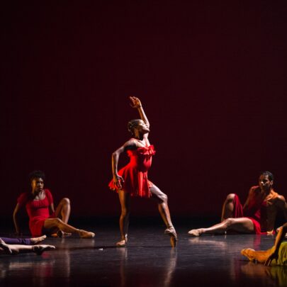 Balamouk by Dance Theatre of Harlem. Dancer: Ingrid Silva and Company. Photo: Paula Lobo