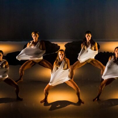 Õkāreka Dance Company in Mana Wahine. Photo: Alex Efimoff